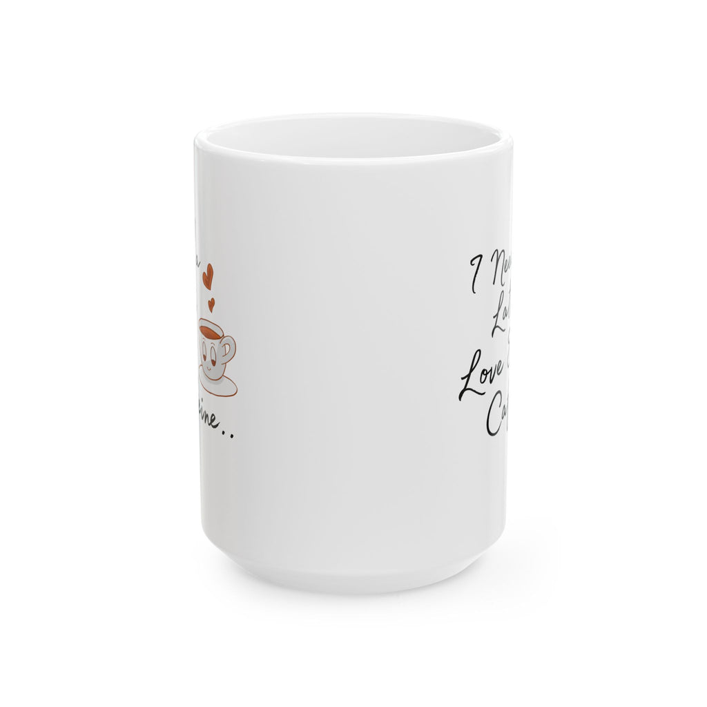 Linda taza de cerámica para amantes del café, regalo para amigos, taza divertida, amor por la cafeína, bebida personalizada, ¡perfecta para cada ocasión!