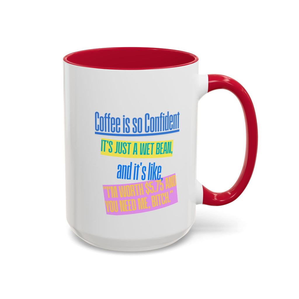 Taza colorida e inspiradora: frases motivacionales para la confianza diaria (325 ml, 430 ml)