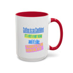 Taza colorida e inspiradora: frases motivacionales para la confianza diaria (325 ml, 430 ml)