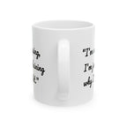 Idea de regalo para tazas sarcásticas: taza con explicación correcta