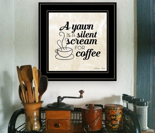 Framed Print Wall Art For Coffee Lovers