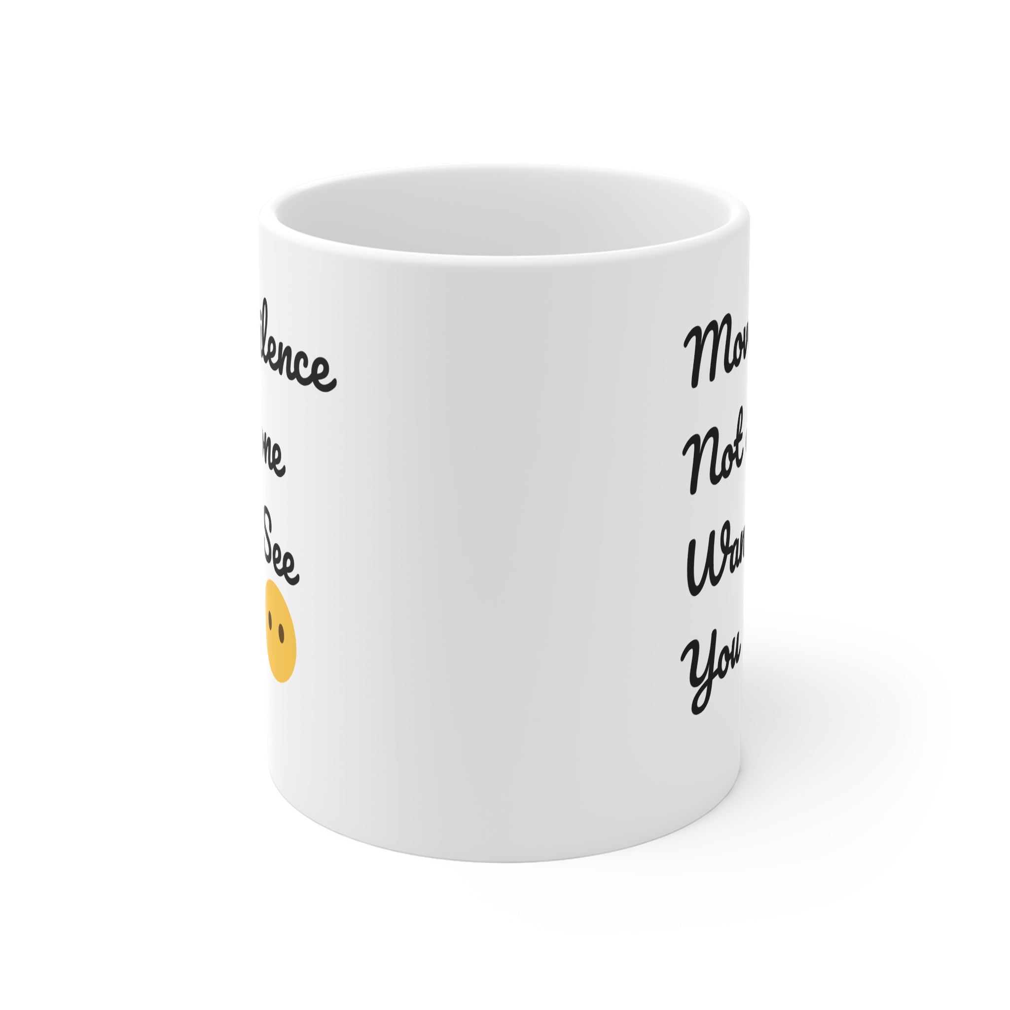 Taza de café inspiradora - Muévete en silencio, regalo motivacional