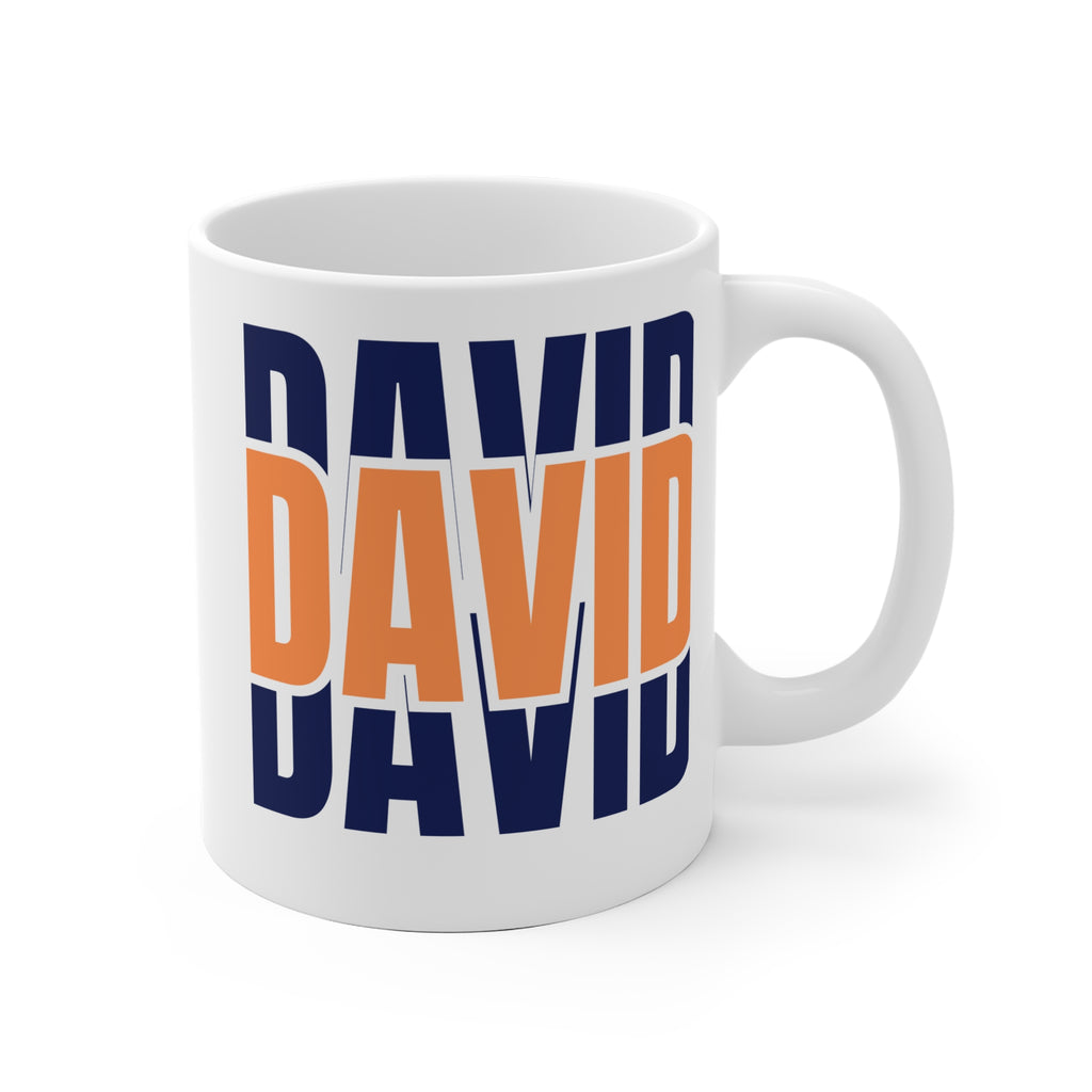 Personalized Ceramic Mug - Custom Name Gift for Coffee Lovers, Customizable Drinkware