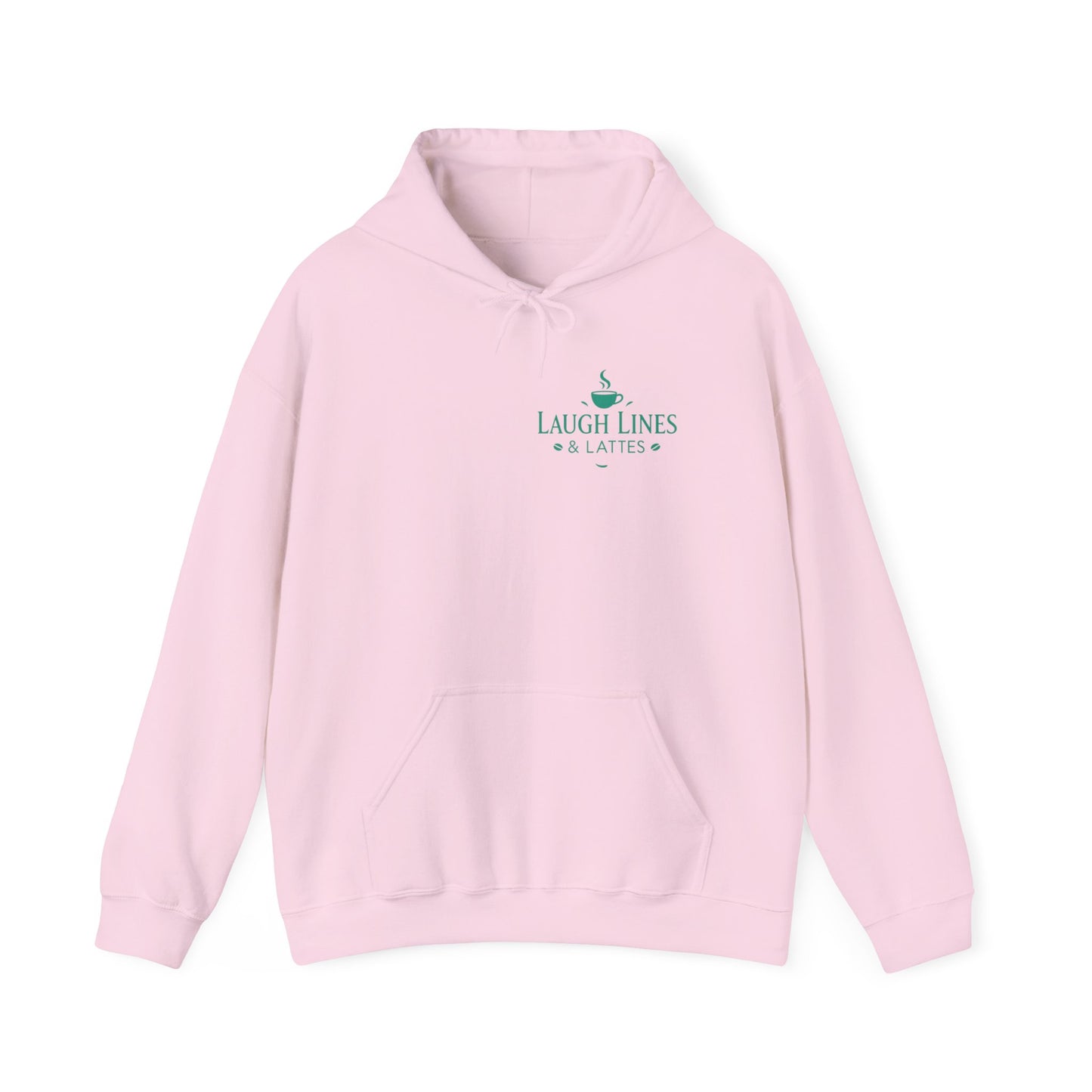 Laugh Lines & Lattes Unisex Hoodie - Cozy Coffee Lover Sweatshirt