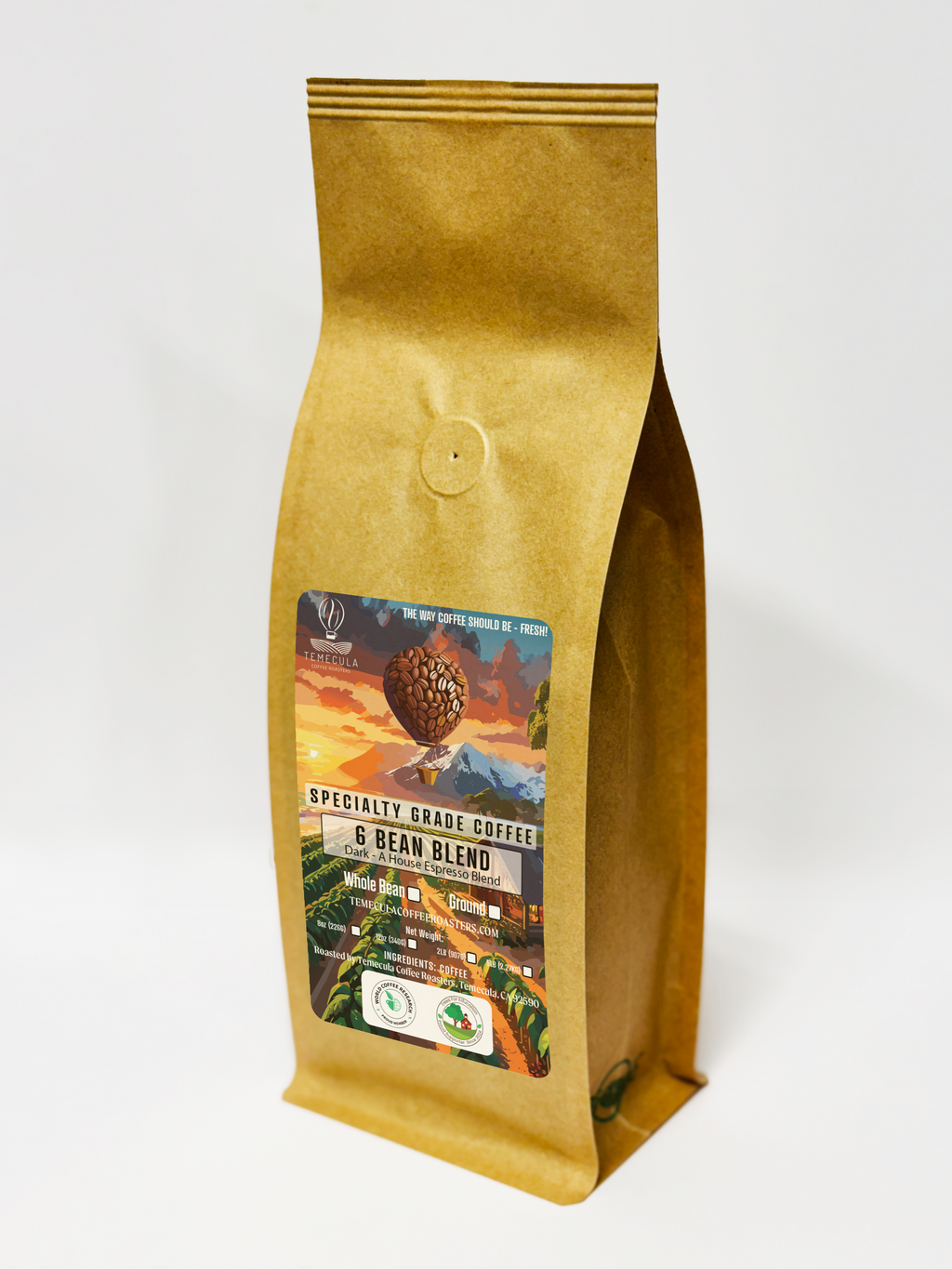 6-Bean Espresso Blend - Espresso Roast