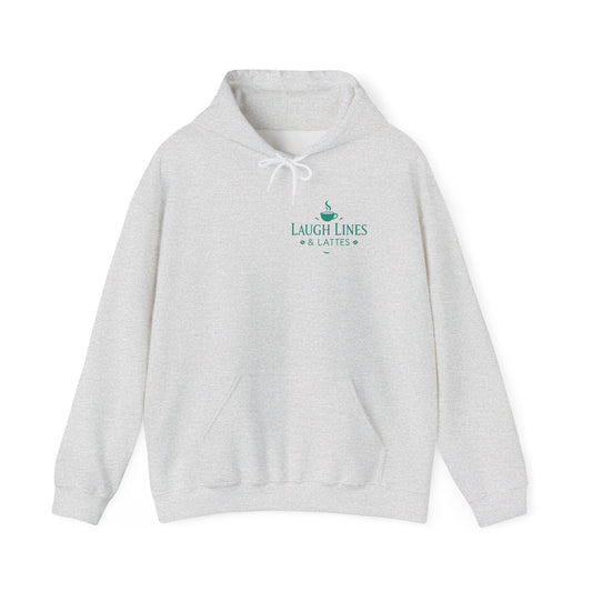 Laugh Lines & Lattes Unisex Hoodie - Cozy Coffee Lover Sweatshirt