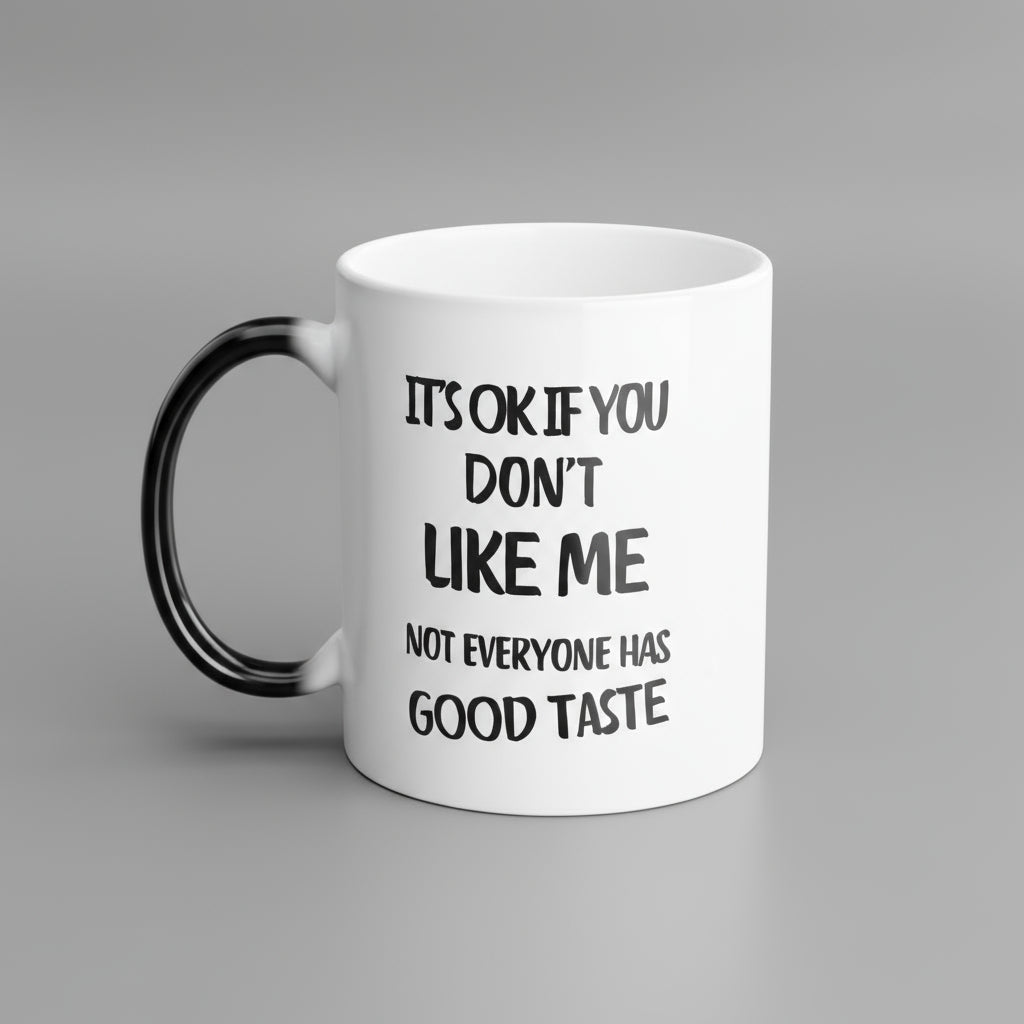 Hilarious sayings on mugs, 11oz white ceramic coffee mug gifts for coffee enthusiasts color-changing