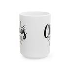 Taza de café "Funny Chaos Creator", regalo personalizable para amigos y familiares, ideal para cumpleaños y festividades.