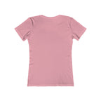 Pink t-shirt on a white background