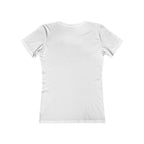 Plain white t-shirt on a white background