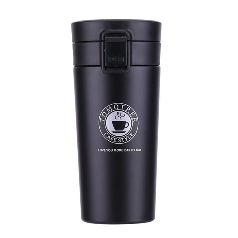 Stainless Steel Tumbler Coffee Mugs 380ml Thermos Insulated Water Bottle Travel  Mug