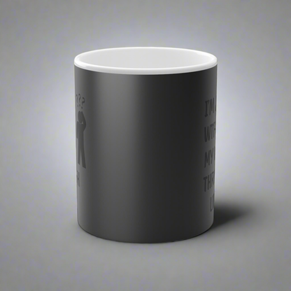 Humorous Mystical Magic Mug for Thoughtful Sips, Perfect for Birthdays, Gifts, Coffee Lovers