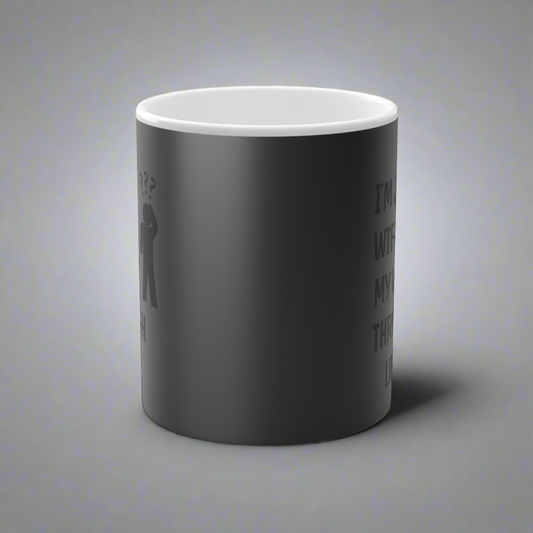 Humorous Mystical Magic Mug for Thoughtful Sips, Perfect for Birthdays, Gifts, Coffee Lovers