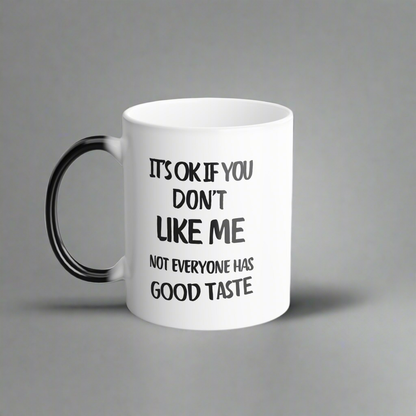 Color-Changing Coffee Mug, Funny Gift, Novelty Drinkware, Birthday Present, Unique Mug