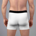 Funny Rooster Men's Boxer Briefs - Quirky Underwear Gifts for Him, Humorous Loungewear