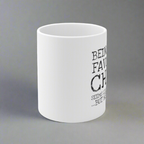 11oz White Ceramic Coffee Mug with Humorous Quote, Mugs Gift for Mom.