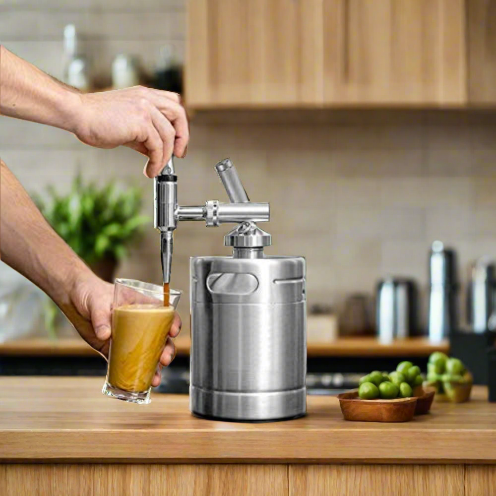 Nitrogen Coffee Machine Stainless Steel Coffee Makers