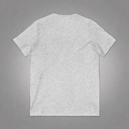 Inspirational V-Neck Tee | Move in Silence Quote