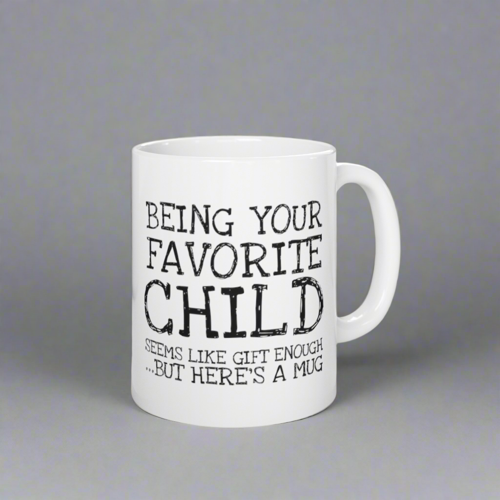 Funny Quote Mug for Gifting, Mom Mugs with Hilarious Sayings, 11oz White Ceramic Coffee Cup.