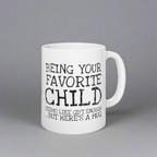 Funny Quote Mug for Gifting, Mom Mugs with Hilarious Sayings, 11oz White Ceramic Coffee Cup.