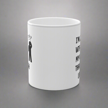 Humorous Mystical Magic Mug for Thoughtful Sips, Perfect for Birthdays, Gifts, Coffee Lovers