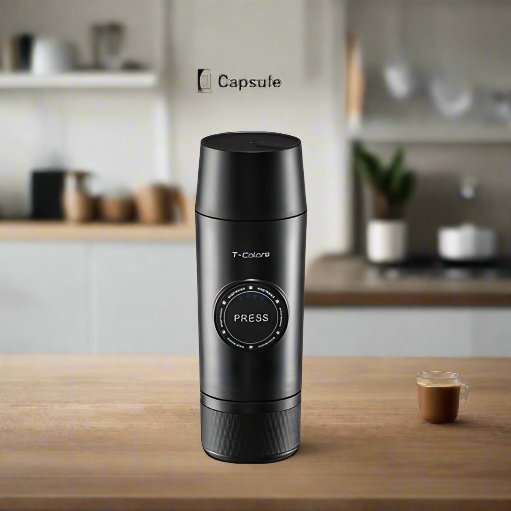 Mini Espresso Coffee Maker Portable Rechargeable  Mech