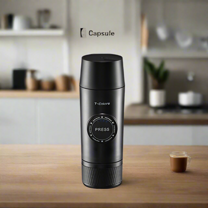 Mini Espresso Coffee Maker Portable Rechargeable  Mech
