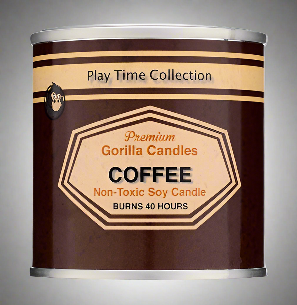 Soy Candle Burns for 40 Hours Coffee Scented
