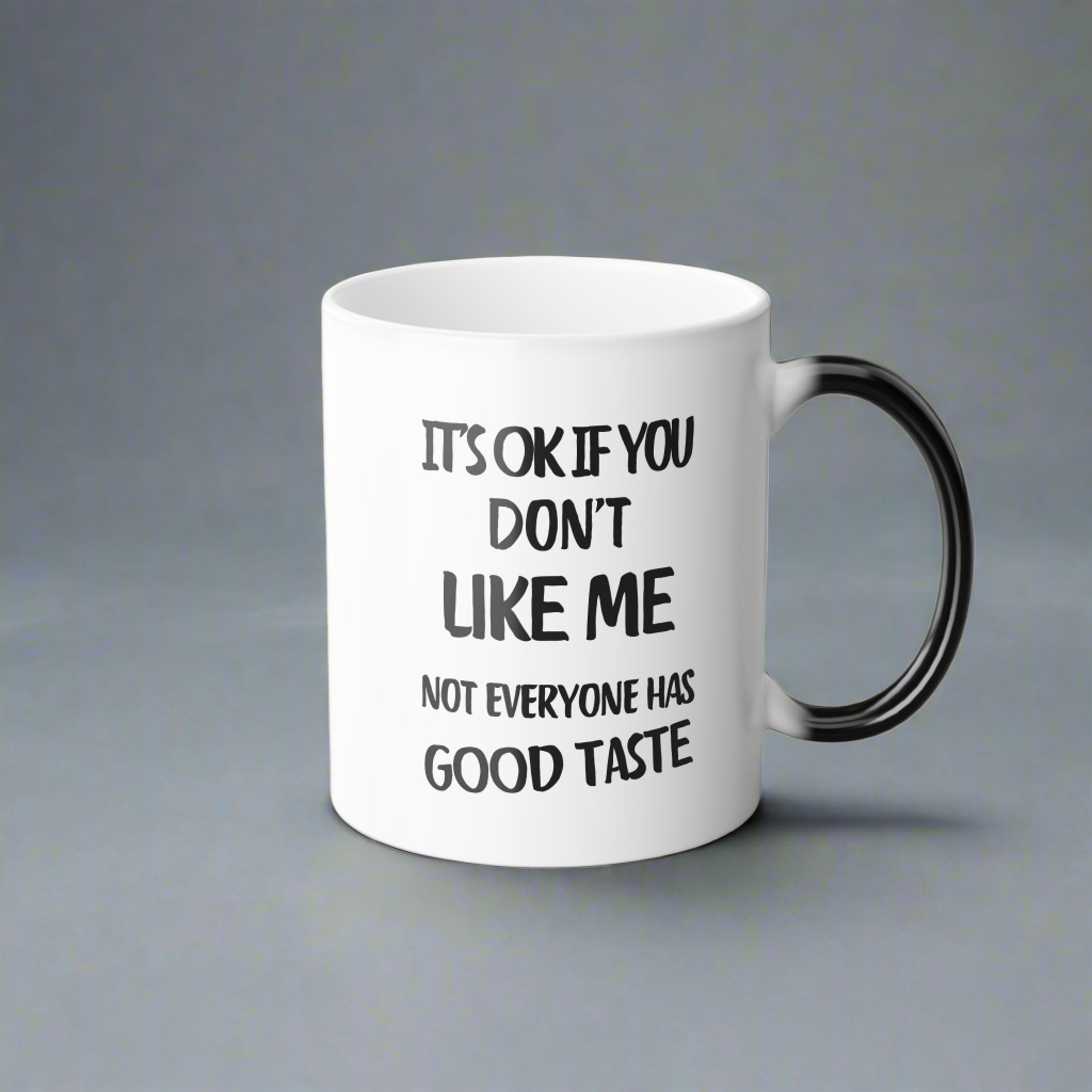Color-Changing Coffee Mug, Funny Gift, Novelty Drinkware, Birthday Present, Unique Mug