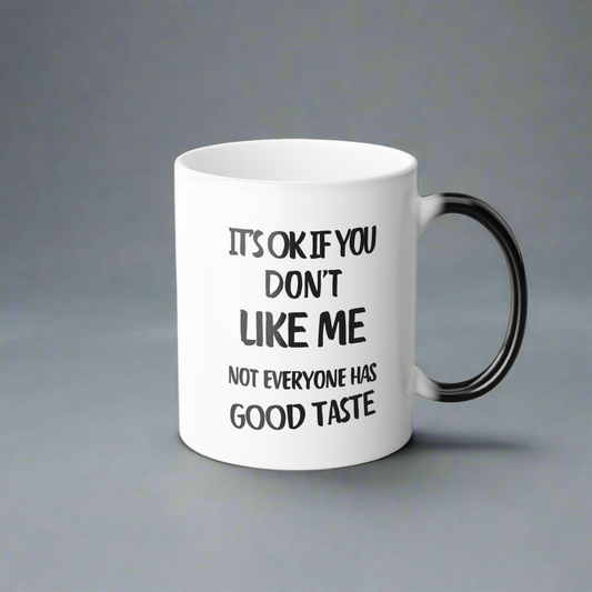Color-Changing Coffee Mug, Funny Gift, Novelty Drinkware, Birthday Present, Unique Mug