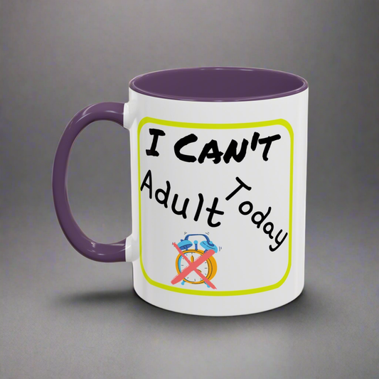 Bright & Playful Coffee Mug | Perfect for Coffee Lovers, Quotes Mug, Colorful Ceramic Cup